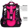 Ранец Brauberg Luminous, 2 отделения, с брелоком, Cats first, светящийся, 38х29х16 см, 271367