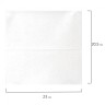 Полотенца бумажные 200 шт Laima (H3) Universal White, 1-слойн., белые, к-т 15 пачек, 23x20,5, 111342