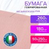 Бумага гофр. Brauberg Fiore 180 г/м2 дымчатая роза (17a3) 50х250 см 112643 цена за 4 шт