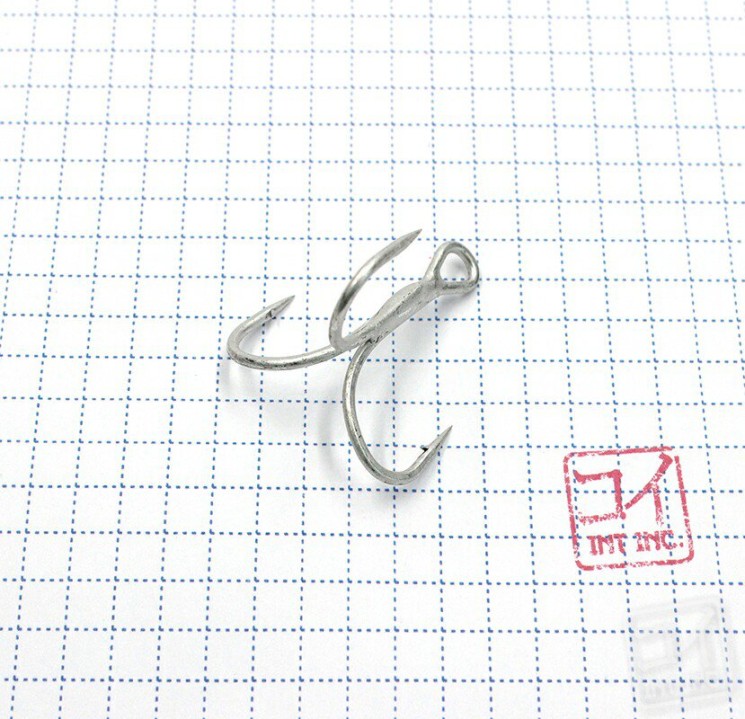 Крючок Koi 6066 № 1/0, MT, тройник (10 шт.) KH3341-1/0MT