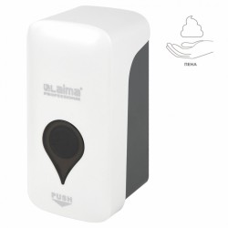 Дозатор для мыла-пены Ultra Laima Professional, наливной, 0,5 л, белый, ABS-пластик, 606830