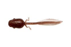 Слаг Nikko Dappy Tadpole 73мм цвет Brown, 2 шт