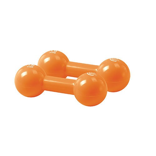 Гантели 1,5 кг x 2шт виниловые Lite Weights 3968EG