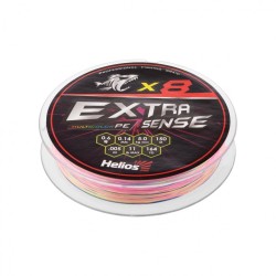 Шнур плетеный Helios Extrasense X8 PE 0.6/11LB 0,14мм 150м Multicolor HS-ES-X8-0.6/11LB