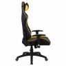 Кресло компьютерное Brabix GT Master GM-110 экокожа, черно-желтое 531927
