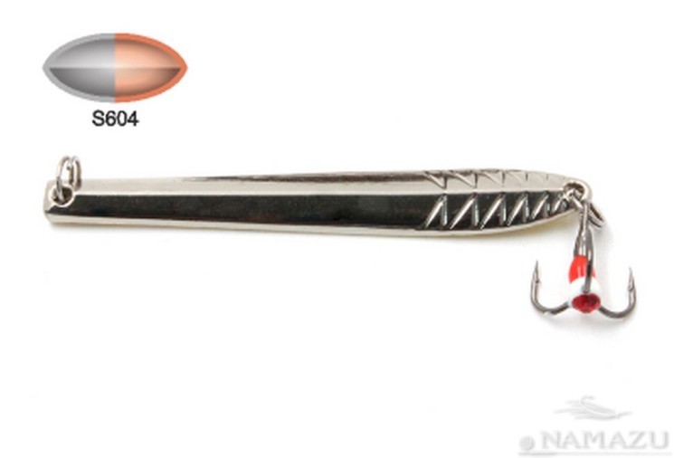Блесна зимняя Namazu Lizard, размер 50 мм, 3 г, цвет S604 N-VL3-604