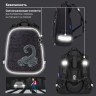 Ранец Brauberg Luminous, 2 отделения, с брелоком, Scorpio, светящийся, 38х29х16 см, 271368