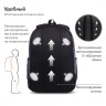 Рюкзак Brauberg Energetic эргономичный, Korean, черный, 43х30х16 см, 270795