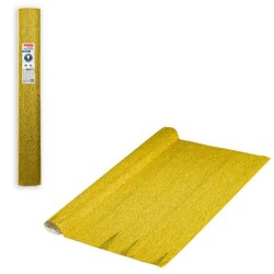 Бумага гофр. Brauberg Fiore 180 г/м2 желтое золото (801) 50х250 см 112657 цена за 2 шт