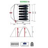 Палатка Premier Fishing Borneo-6-G (PR B-6-G)
