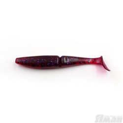 Виброхвост Yaman Mamura, 3", цвет 04 - Grape, 6 шт Y-M3-04