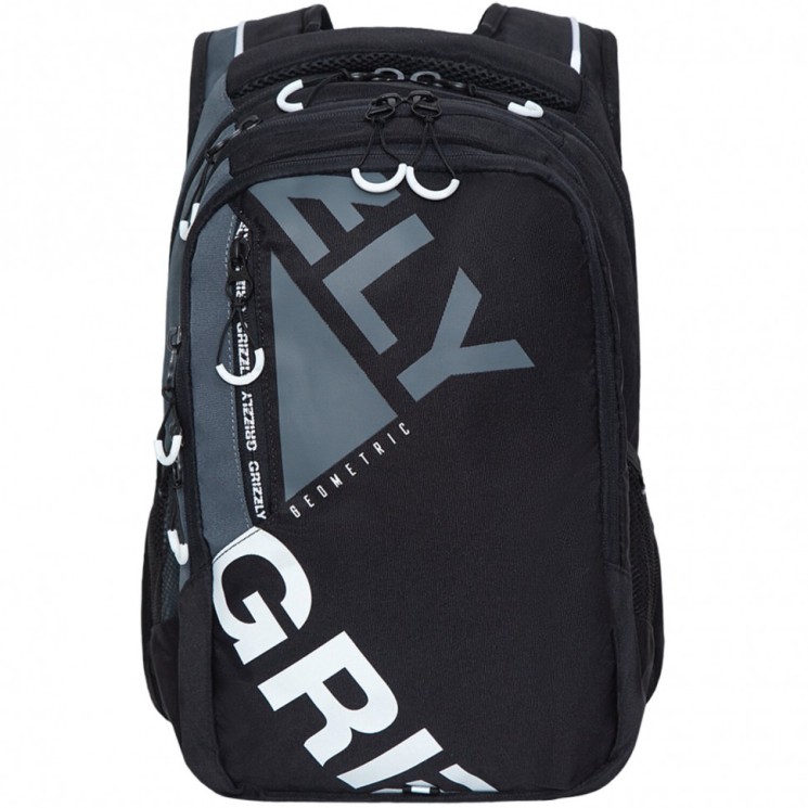 Рюкзак школьный Grizzly Geometric 17 л RU-138-2/3