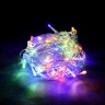 Уличная светодиодная гирлянда (мультиколор) Vegas Бахрома 72 LED, 18 нитей, 3х0,6 м, 24V 55089