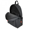 Рюкзак Brauberg Energetic эргономичный, Recycle, черный, 43х30х16 см, 270796
