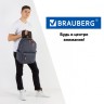 Рюкзак Brauberg Energetic эргономичный, Recycle, черный, 43х30х16 см, 270796