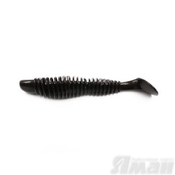 Виброхвост Yaman Arris Shad, 4", цвет 31 - Black Red Flake, 4 шт Y-AS4-31