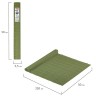 Бумага гофр. Brauberg Fiore 180 г/м2 зеленый шалфей (562) 50х250 см 112625 цена за 4 шт