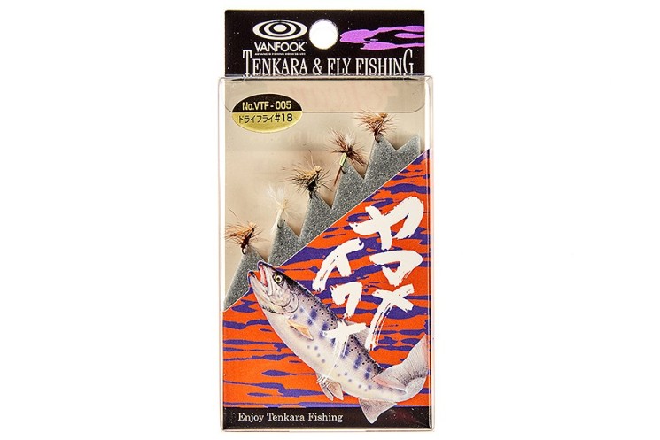 Нахлыстовые мушки Vanfook VTF-005, 5 шт
