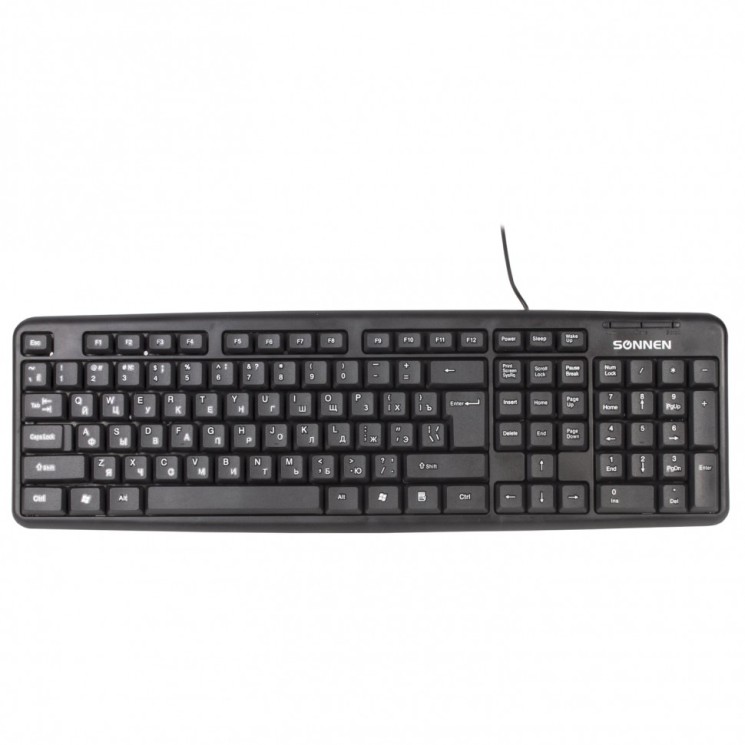 Клавиатура проводная USB Sven KB-8136 (512651)