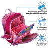 Ранец для девочек Brauberg Quadro Plumage с брелоком 17 л 229953