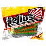 Виброхвост Helios Catcher 3,55"/9 см, цвет Pepper Green & Orange 5 шт HS-2-018