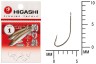 Крючок Higashi Akitakitsune ringed №1 Silver (10 шт)