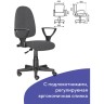 Кресло оператора Brabix Prestige Ergo MG-311 ткань, серое 531874