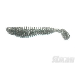 Виброхвост Yaman Arris Shad, 5,5", цвет 13 - Chrome, 4 шт Y-AS55-13