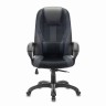 Кресло компьютерное Brabix Premium Rapid GM-102 до 180 кг, экокожа/ткань, черно-серое 532105