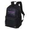 Рюкзак Brauberg Fashion City потайной карман, Moon, черный, 44х31х16 см, 270807
