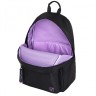 Рюкзак Brauberg Fashion City потайной карман, Moon, черный, 44х31х16 см, 270807