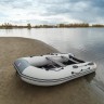 Лодка ПВХ под мотор Тонар Алтай 340L (бело-серая)