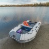 Лодка ПВХ под мотор Тонар Алтай 340L (бело-серая)
