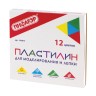 Пластилин классический Пифагор Эники-Беники 12 цветов 240 г со стеком 100973