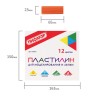 Пластилин классический Пифагор Эники-Беники 12 цветов 240 г со стеком 100973