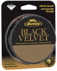 Леска плетеная Berkley Velvet 137м 0.25мм (25.8кг) черная