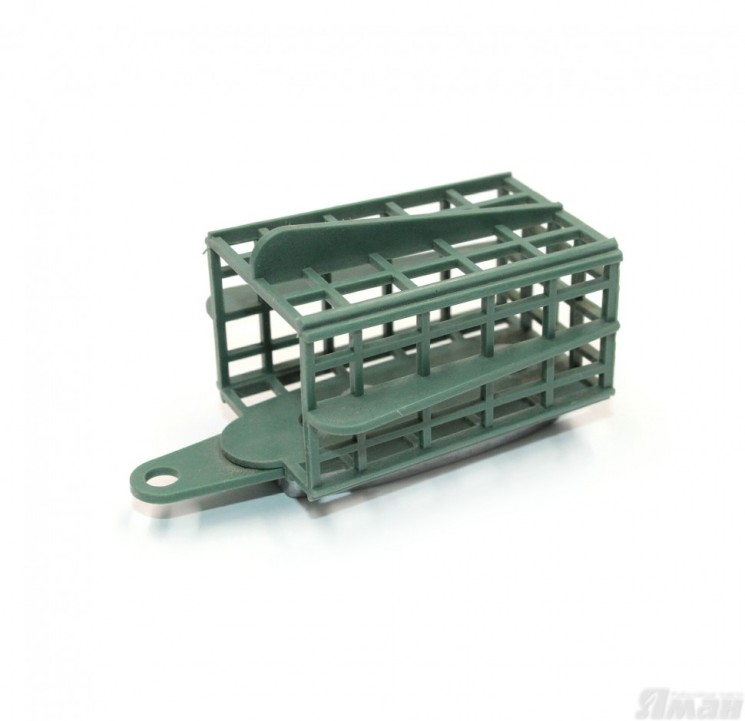 Кормушка фидерная Яман-Касатка квадрат 90 г, пластик (8 шт) MB-FD-07