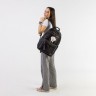 Рюкзак Brauberg Fashion City Romantic, черный, 44х31х16 см, 270808