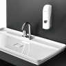 Дозатор для жидкого мыла Laima Professional ECO, наливной, 0,38 л, белый, ABS-пластик, 607331