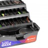 Ящик для снастей Nisus Tackle Box трехполочный бирюзовый N-TB-3-Т