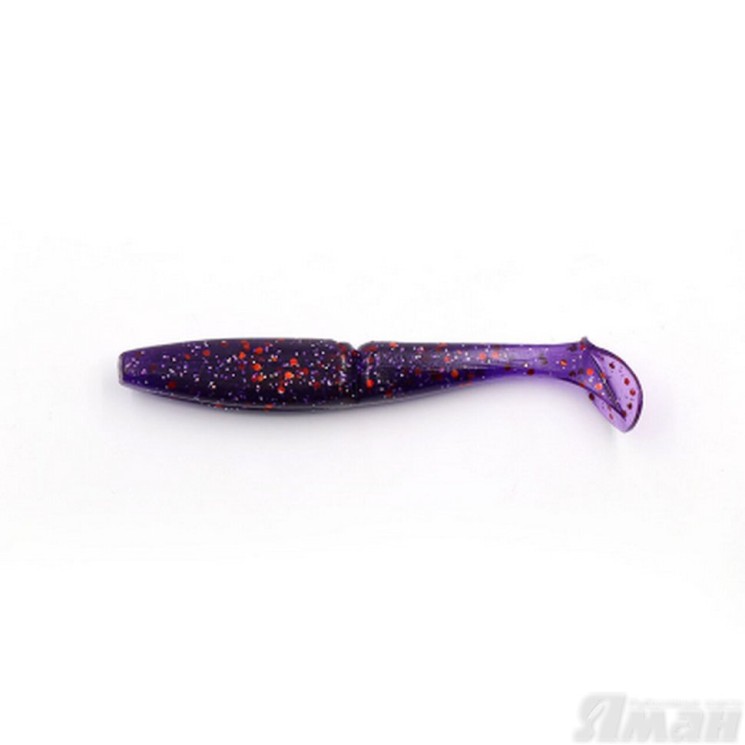 Виброхвост Yaman Mamura, 4", цвет 08 - Violet, 5 шт Y-M4-08