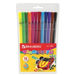 Фломастеры Brauberg 12 цветов 150681