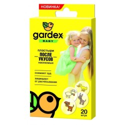 Пластыри Gardex Family после укусов насекомых