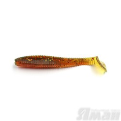 Виброхвост Yaman Flatter Shad, 3", цвет 20 - Kiwi Shad, 6 шт Y-FS3-20
