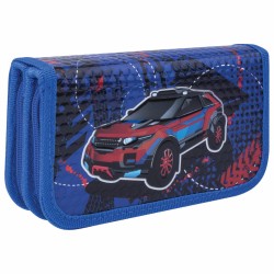 Пенал школьный Brauberg Внедорожник 2 отделения 103701