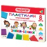 Пластилин классический Пифагор Эники-Беники 8 цветов 120 г со стеком 104821
