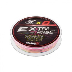 Шнур плетеный Helios Extrasense X8 PE 3/47LB 0,30мм 150м Multicolor HS-ES-X8-3/47LB