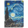 Блокнот А5 Brauberg Van Gogh 96 листов, клетка 113728