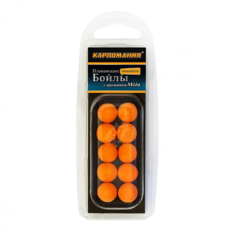 Плавающие бойлы Карпомания 14мм Мед 10 шт