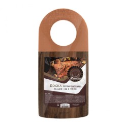 Доска сервировочная Marmiton, акация, 42*19*1,5 см, золото 17631